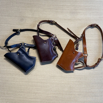 Alligarch Arrow Riding Archery Cyst Bull Leather Arrow Pot traditional archery genuine leather retro Arrow cylinder outdoor riding without dropping arrow