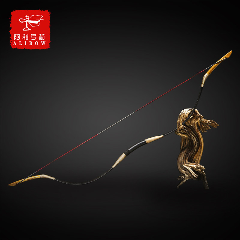 Alli bow and arrow traditional slide H1 Han bow novice traditional bow and arrow toy adult reverse bow 10-110 pounds