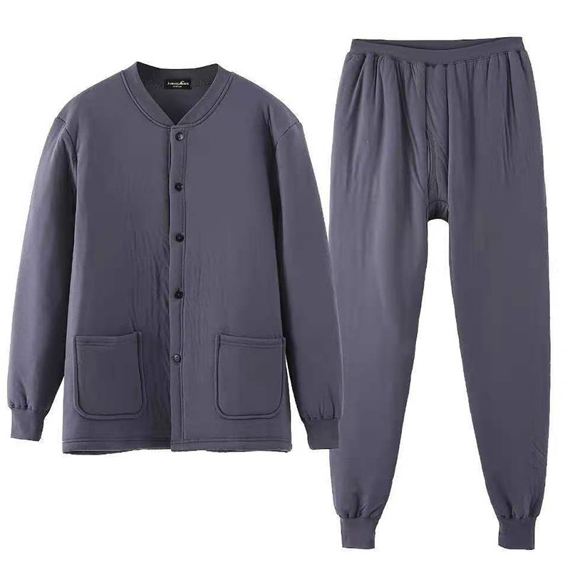 Elderly Antarctic cotton Cotton Fever Sweater Pants Men's Size Thickened Pure Cotton Open Body Cotton Padded Jacket Cotton Pants Fever Sweatpants in autumn and winter