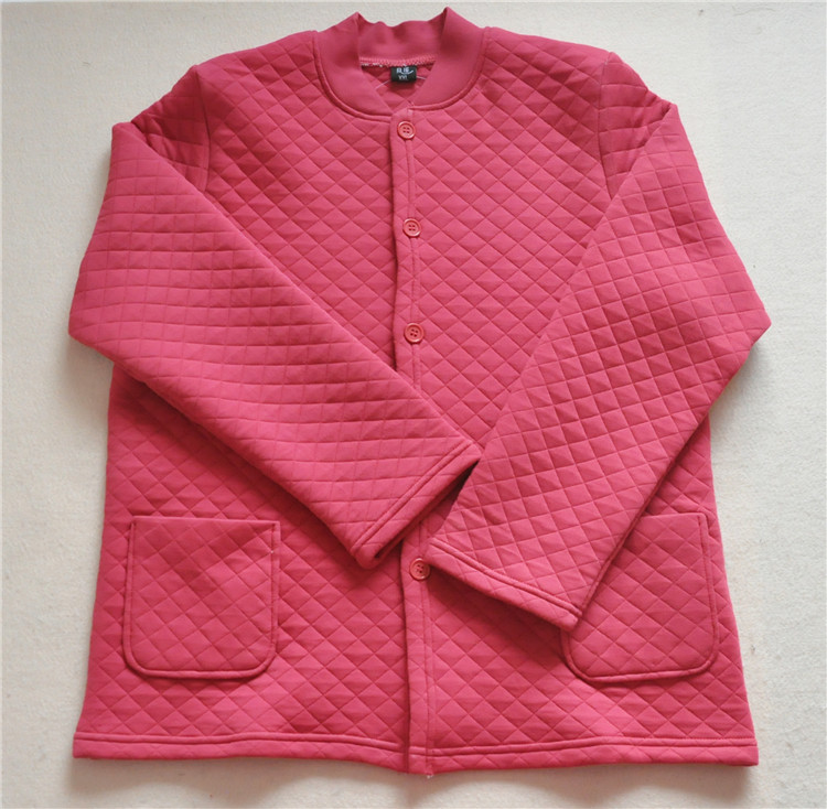 Áo ấm trung niên cotton ba lớp đồ lót nhiệt để mở mỡ để tăng đồ lót nữ cho mẹ - Áo ấm quần giữ nhiệt nam