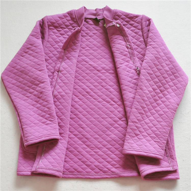 Áo ấm trung niên cotton ba lớp đồ lót nhiệt để mở mỡ để tăng đồ lót nữ cho mẹ - Áo ấm quần giữ nhiệt nam