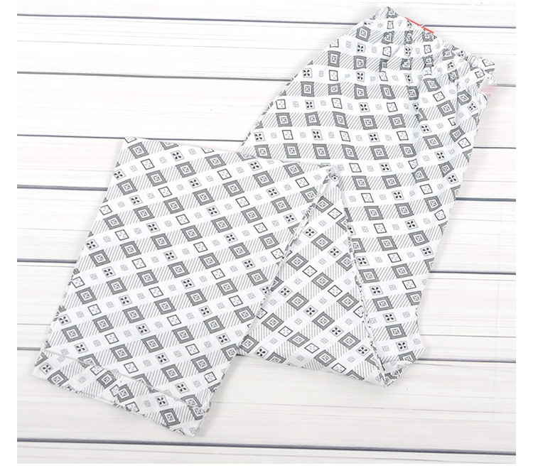 Mùa xuân và mùa hè phần mỏng nam cotton pajama quần cotton home quần trung và cũ điều hòa không khí quần giải trí nhà chín quần nam