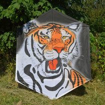 Hand-painted kite handmade large adult professional Tiger koi Monkey King hexagonal kite clearance special deal