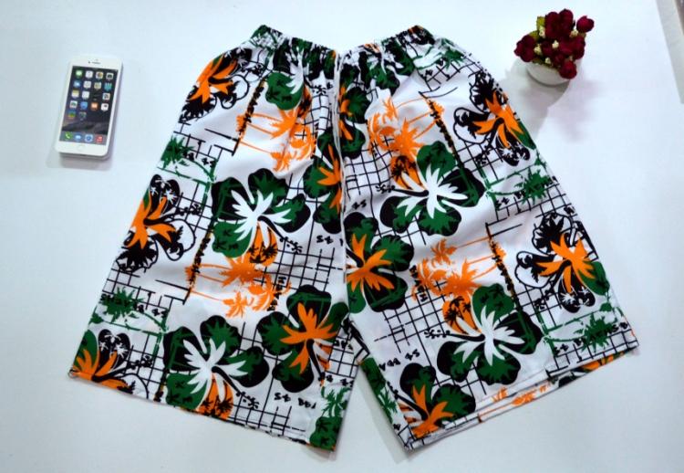Quần short nam mùa hè 5 năm quần thể thao mùa hè quần bơi cỡ lớn quần dài đi biển quần rộng giản dị quần lớn thủy triều 	quần đi biển cho nam	