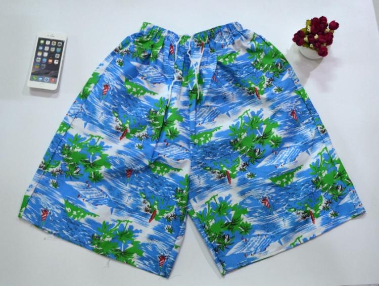 Quần short nam mùa hè 5 năm quần thể thao mùa hè quần bơi cỡ lớn quần dài đi biển quần rộng giản dị quần lớn thủy triều 	quần đi biển cho nam	