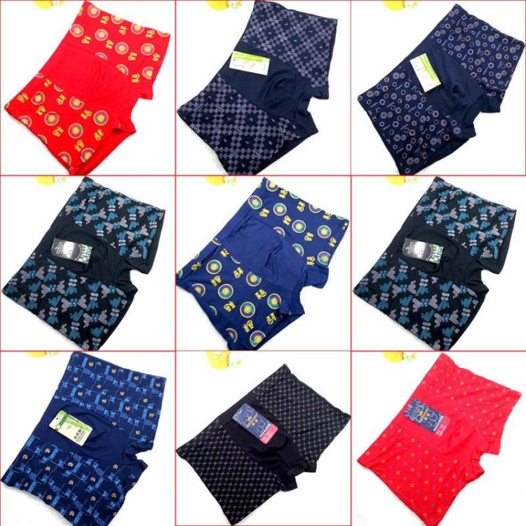 Khuyến mãi mới nam đồ lót nam boxer briefs nam đồ lót nhà máy trực tiếp 5 nhân dân tệ mô hình lây lan bán buôn