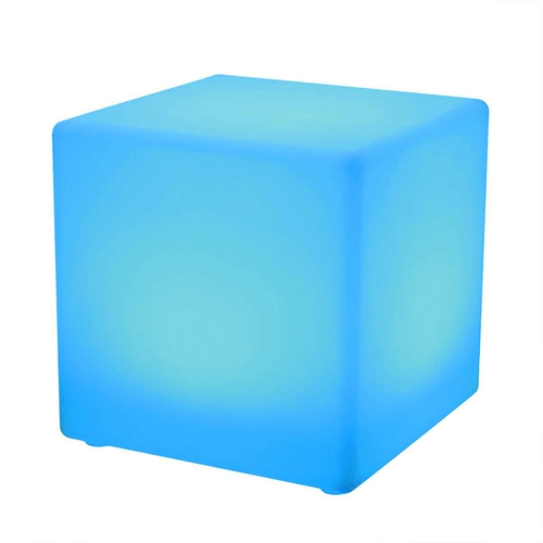 Glow Glow Garden Stool Фонарь Водонепроницаемый пластиковый кофейный двор двор падающий стул на открытом воздухе зарядка в середине