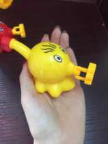 Stock Clear Cabin Toy Octopus Octopus Bubble Machine With Mouth Whistle Shake Bell Children Special Price Toy Factory Tailstock