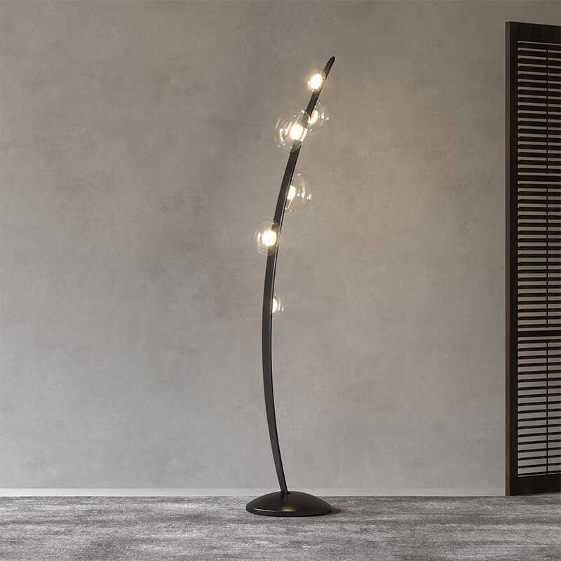 Italian Designer's New Floor Lamp for Living Room, Nordic Minimalist Light Luxury Creative Study Bedroom Decoration Floor Lamp