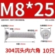 M8*25 (10) 304
