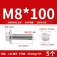 M8*100 (5) 304