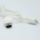 1 коробка -Тип Слух Слух подключение к проволоку USB Белый кабель для наушников двойной подключение к одному гарнитуру с двойной дырой