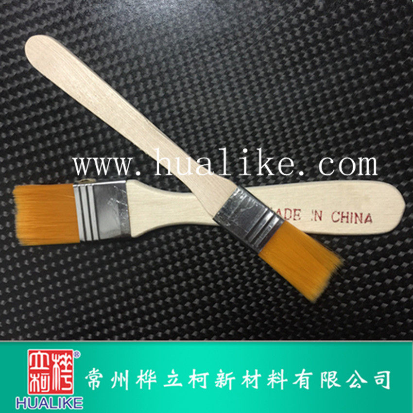 尼龙碳纤维包覆专用涂胶毛刷 细腻均匀减轻刷痕气泡 大小可选现货