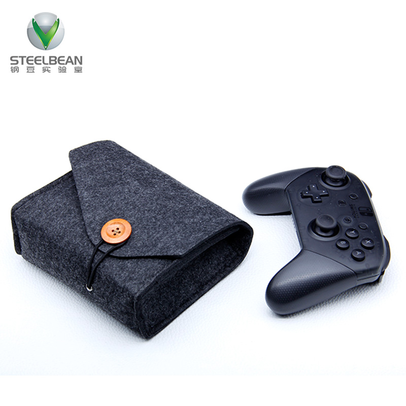 Double layer vintage switch pro handle protection bag cover ns storage bag ps5 xbox joystick handle bag accessories