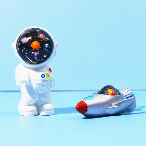 Кремовый космонавт, чехол для телефона, аксессуар с аксессуарами, набор материалов ручной работы, барсетка, DIY