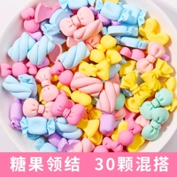 Сиреневая галстук-бабочка, 30 шт