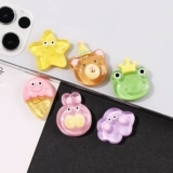 Мультяшный кремовый чехол для телефона, аксессуар с аксессуарами, набор материалов ручной работы, барсетка, DIY