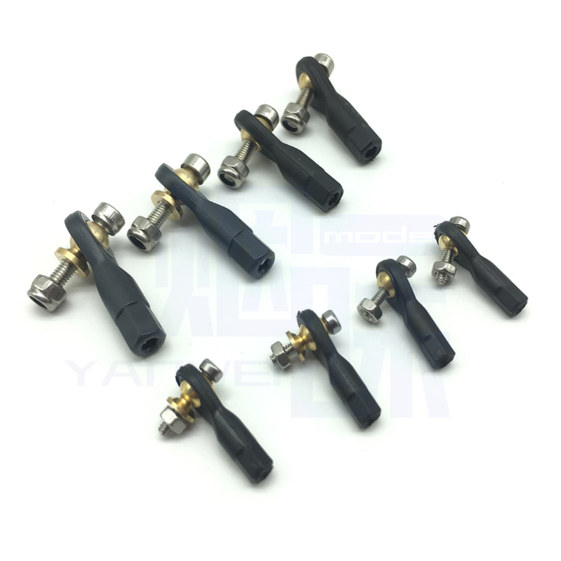 Model accessories M2 M3 Plastic ball head button head pull lever steering ball head 2mm 3mm lalever head