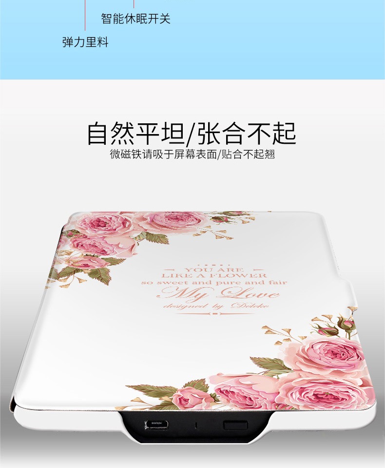 Amazon kindle vỏ bảo vệ bảo vệ tay Starter Edition Migu 558 đọc 658 cuốn sách điện tử không hoạt động bao da mỏng sân khấu Nhật Bản phim hoạt hình mèo dễ thương Creative lật sy69jl - Phụ kiện sách điện tử bao da bàn phím ipad 9.7 2018