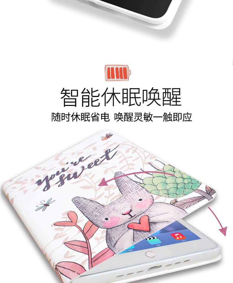 ipad mini4 da phẳng bảo vệ tay áo nhỏ 2/3/1 của Apple a1489 a1538 mạng bao gồm tất cả nhỏ máy tính trường hợp silicone vỏ mềm cạnh cartoon đỏ im lìm 7,9 inch người phụ nữ mỏng - Phụ kiện máy tính bảng ốp lưng ipad pro 2020