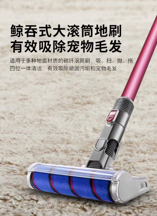 máy hút bụi dyson Máy hút bụi không dây gia đình nhỏ của Đức cầm tay nhỏ mạnh mẽ cực kỳ mạnh mẽ có thể sạc lại không dây máy hút thổi