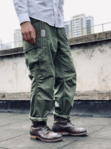 Gloves home military green loose retro overalls mens Tide brand pants casual TCU three generation trousers OG107 military pants