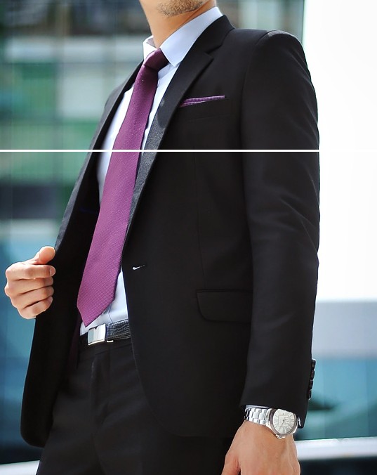 Costume homme en polyester pour automne - Ref 1577873 Image 7