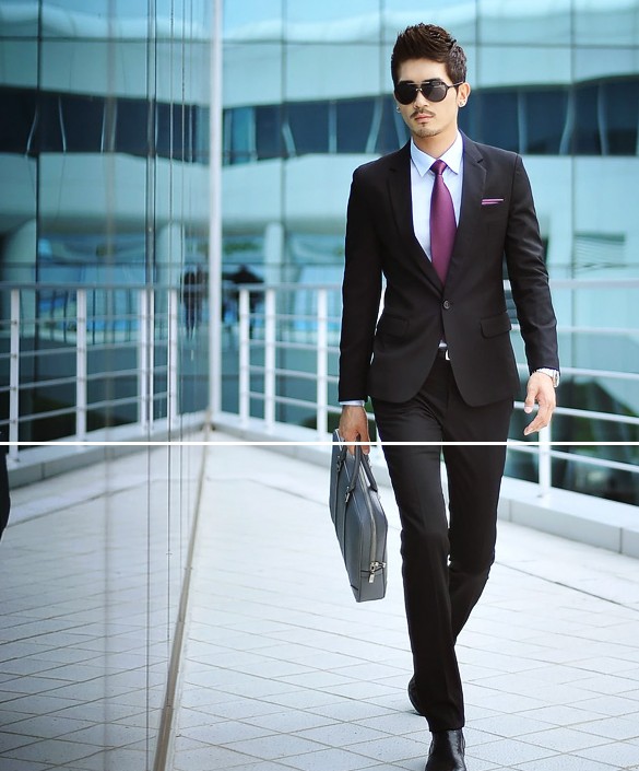 Costume homme en polyester pour automne - Ref 1577873 Image 9