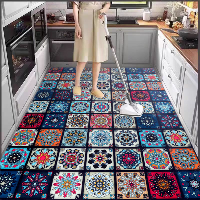 Dirty-resistant and non-slip new kitchen floor mats and door mats
