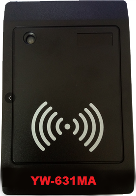 The IC card reader YW-631 of the Modbus protocol connected to the PLC has more stable bus isolation