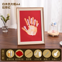 Белая деревянная рама A4 [Rafi Red]