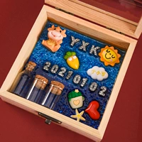 Рисовая древесная корова [пакет материала для волос] Подарочные светильники + Smedies