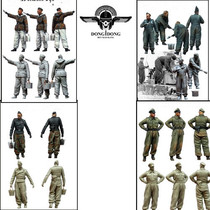 1:35 Resin Man 5 People World War II