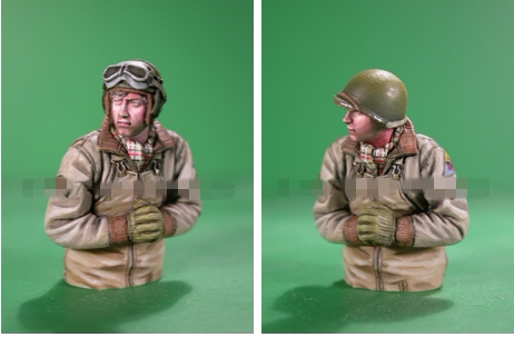 1:35 Resin soldiers American tank soldiers World War II A42