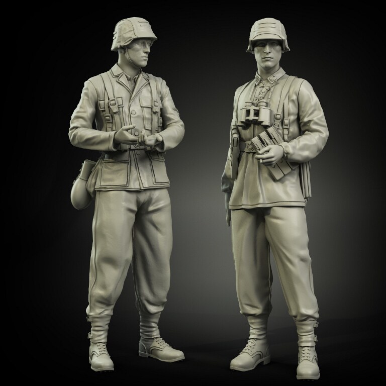 1:35 resin soldier serial number 896-Taobao