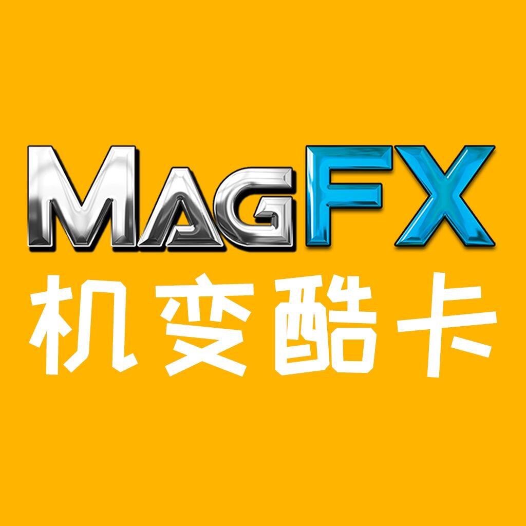 机变酷卡MAGFX玩具店的LOGO