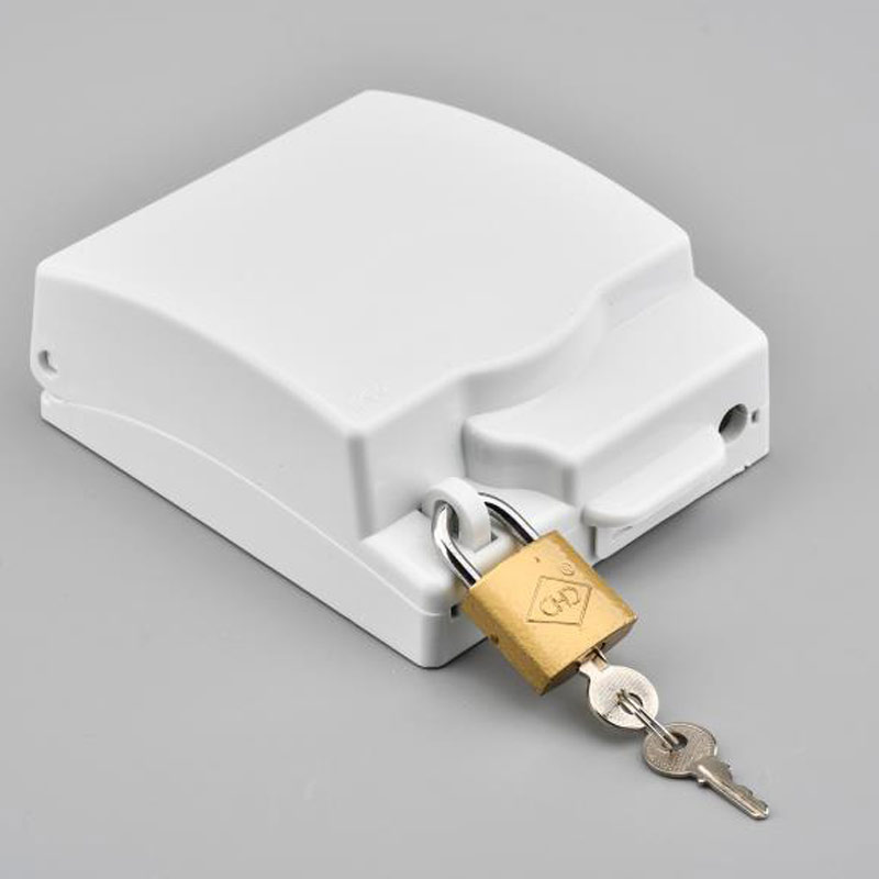 Outdoor rainproof power supply Anti-theft electric box Socket Waterproof box lockable with lock 86 one switch Waterproof protective cover