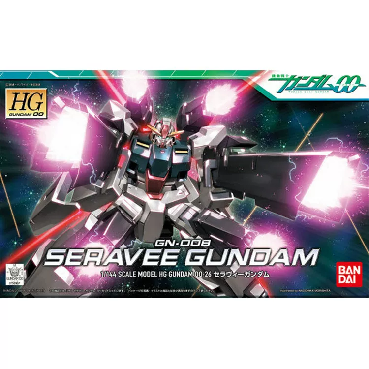 Bandai 1/144 HG Seraphim Gundam Seraphim assembled model