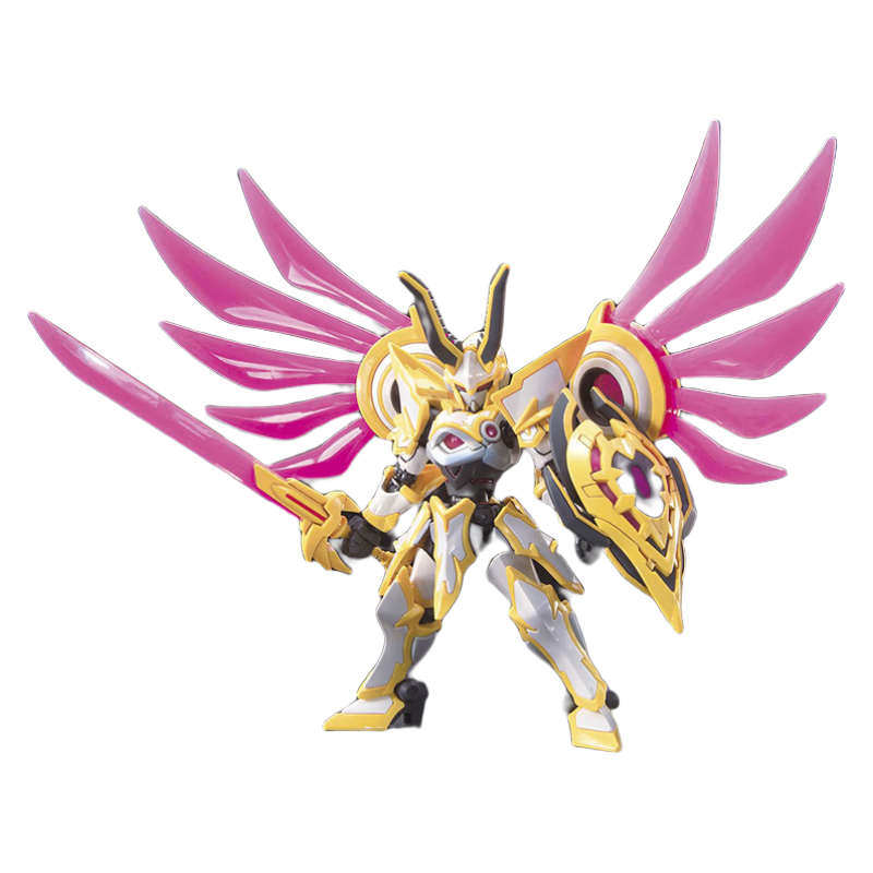 Бандей LBX Carton Fighter HF 004 ЛУЦИФЕР Lucifer с скелетом сборная модель