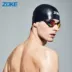 ZOKE Zhouke silicone rắn màu mũ bảo hiểm mới bơi thi đào tạo mũ bơi hình cầu đặc biệt unisex - Mũ bơi