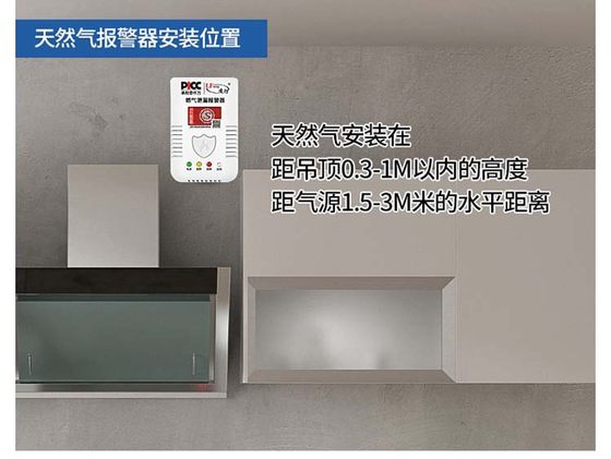 Gas alarm household liquefied petroleum gas kitchen gas combustible gas detection gas leakage natural gas leakage alarm