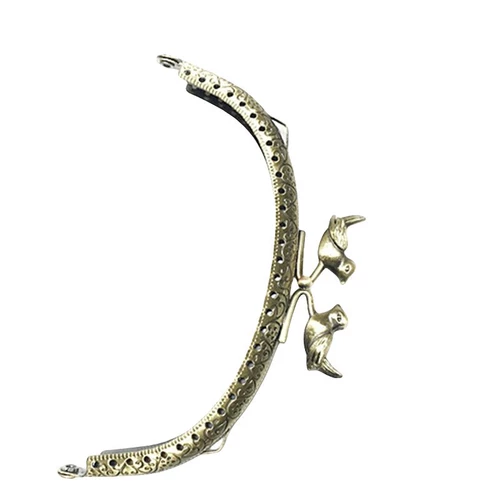 Аксессуар, бронзовые изогнутые аксессуары, сумка, DIY, 12.5см, (в наличии на складе)