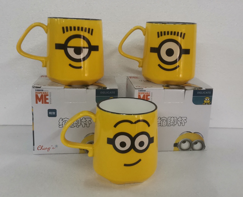 Minion Expression Ceramic Mug Water Cup Tea Cup Coffee Cup Office Cup Authentic