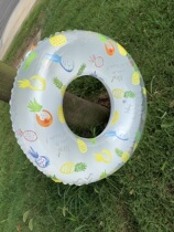 New pineapple swimming ring adult water inflatable lifebuoy floating armpit ring water play toy shooting props children