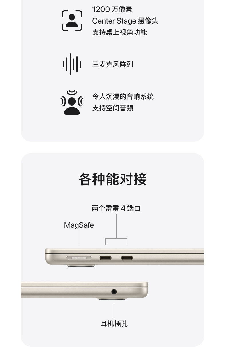 товар из китая 【国补叠加教育优惠】apple/苹果 macbook air 13 英寸 m5 笔记本电脑 2026新款 设计办公 官方正品 多仓发货