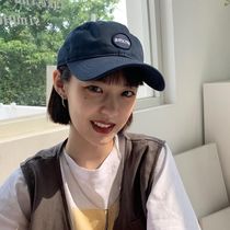 ins letter cap Japanese Net red soft top baseball cap tide Korean version of leisure sun sun hat female hat
