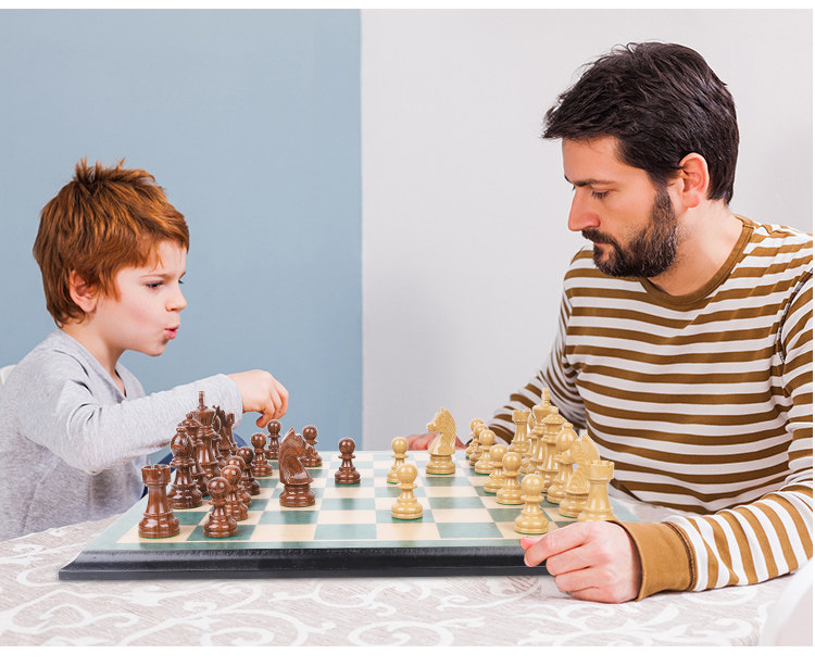 Шахматы 精美大号成人加厚镶嵌工艺多彩系列木质国际象棋日耳曼骑士ch Odd chess music
