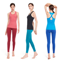 Youkalian new slim-fit sports jacket women running yoga fitness sleeveless vest BTW115
