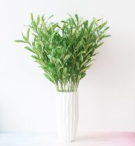 Simulation Olive Branch Olive Leaf Olive Fruit Single Olive Branch Engineering Renovation Home Wedding Products Manufacturer