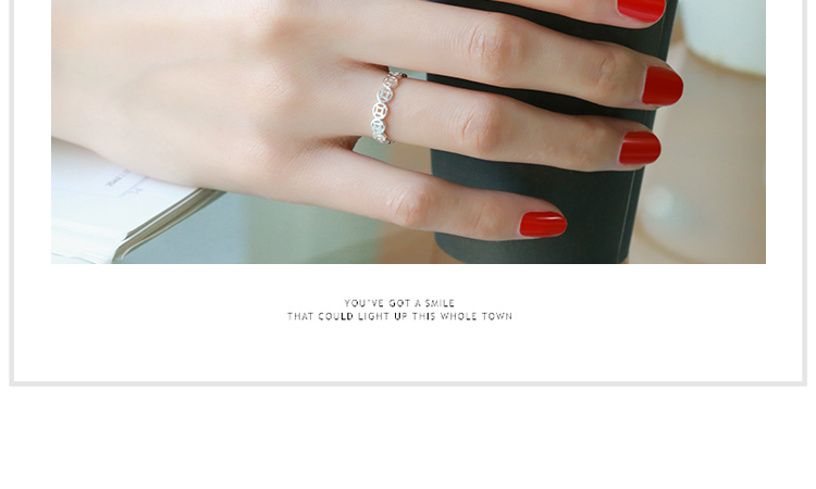 S925 sterling bạc retro đơn giản phụ kiện Nhật Bản và Hàn Quốc đôi quà tặng cho nam giới và phụ nữ vào cuối của nhẫn nhẫn ngón trỏ nhẫn nhẫn nam pnj